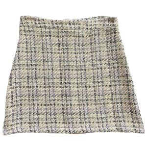 Giorgia Giannini Tweed Style Preppy Mini Skirt